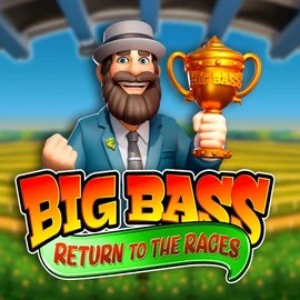 Big Bass Return to the Races by Pragmatic Play, showcased at spin-macho.net.pl – game logo