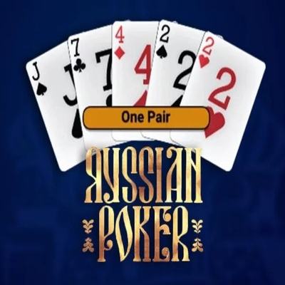 Russian Poker logo – Table Games by OneTouch Games at Spinmacho Casino